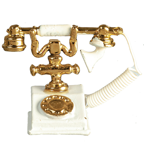 Classic Telephone, White